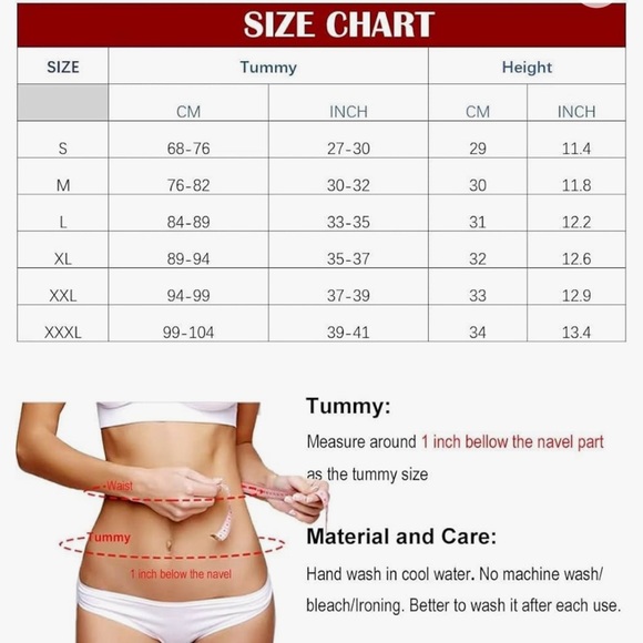 NWT Women’s Waist Trainer/ Abdominal Compression Belt - Picture 4 of 7